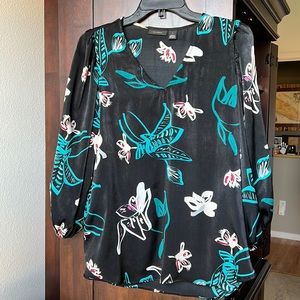 Halogen black blouse.